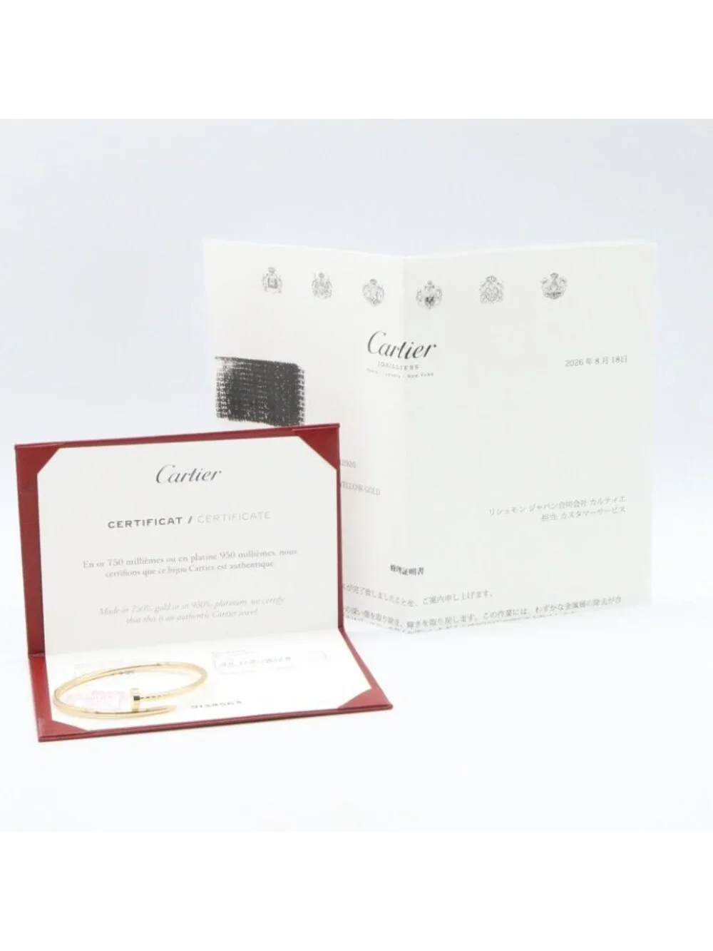 Cartier slight signs